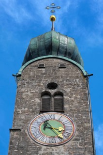 Tower with tower clock