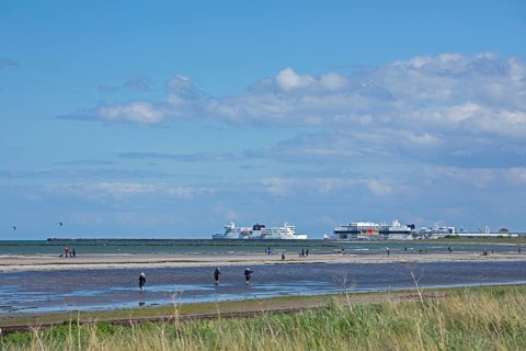 Ferry leaving the harbour