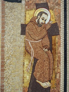 Mosaic in the Basilica of San Pio di Pietrelcina