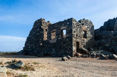 Bushiribana Gold Mine Ruins in Aruba