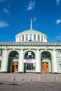 Railwaystation in Murmansk