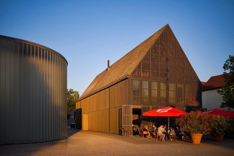 Gallery cafe pantry and administration of the municipal gallery Stihl