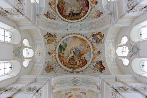 Ceiling frescoes