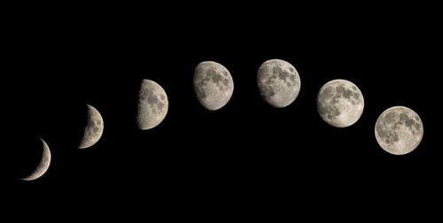 Waxing moon