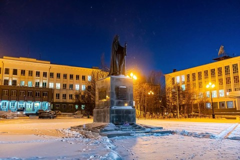 Monument to Eduard Berzin