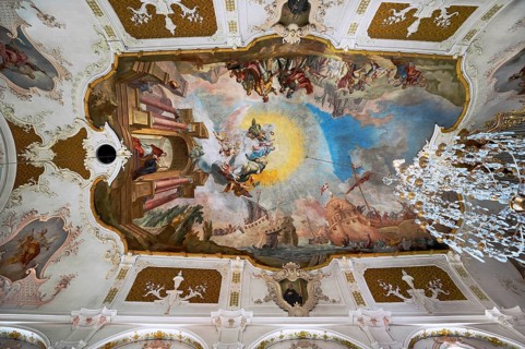 Ceiling frescoes