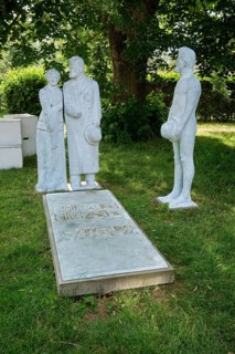 Sculpture group Roeckener Bacchanal by Klaus Friedrich Messerschmidt