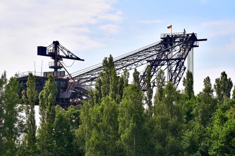 Excavator 1452 is a bucket wheel excavator manufactured in 1961 by VEB Schwermaschinenbau Lauchhammerwerk for lignite mining and used in the former Berzdorf open pit mine until 2001. Lake Berzdorf