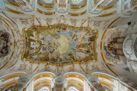 Ceiling frescoes