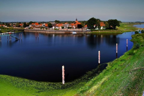 Elbe Harbour in Schnackenburg