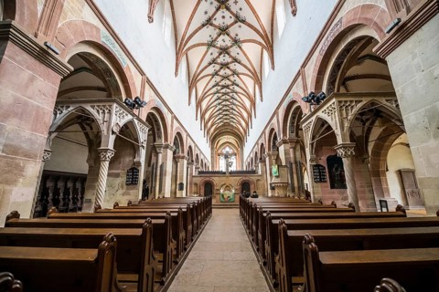 Interior of the Unesco world heritage site Maulbronn Monastery
