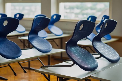 Empty classroom
