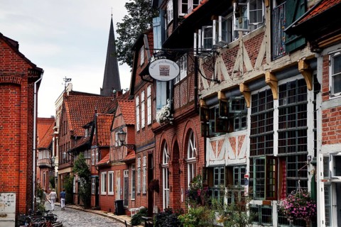 Lower town of Lauenburg