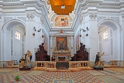 Altrar room of the Chiesa San Martino
