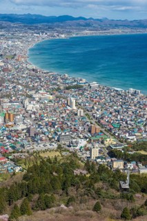 Outlook over Hakodate from Mount Hakodate