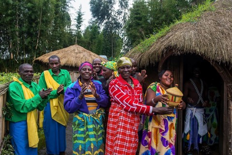 Ceremony of former poachers