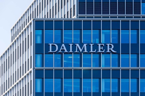 Lettering on facade