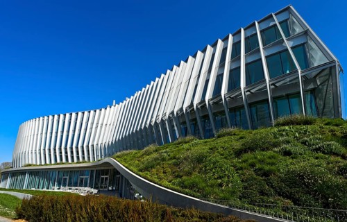 Modern office building