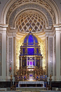 Side altar of the cathedral of Palermo
