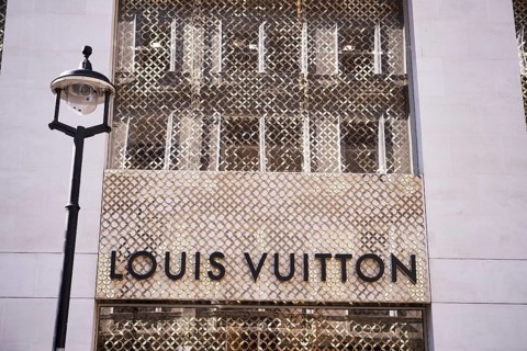 Louis Vuitton shop sign