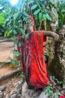 Voodoo scultpures in the Unesco site Osun-Osogbo Sacred Grove