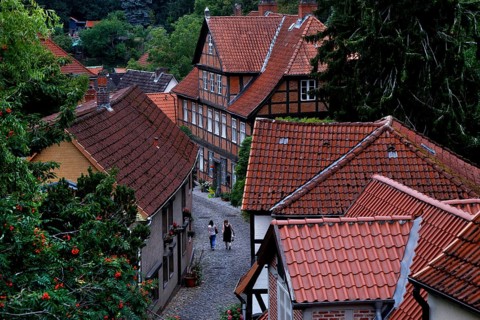 Lower town of Lauenburg