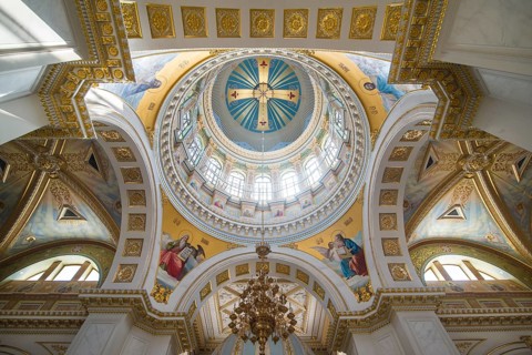 Interior of the Transfiguration Cathedral