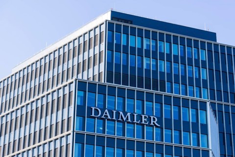 Lettering on facade