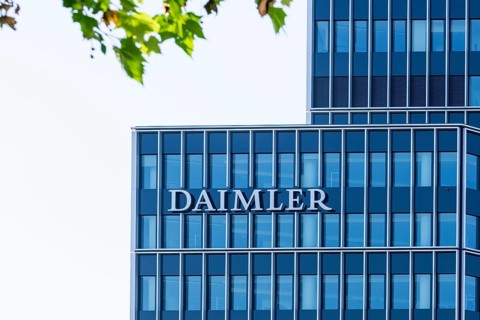 Lettering on facade