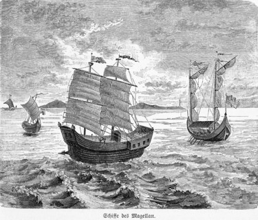 Ships of Ferdinand Magellan´s fleet