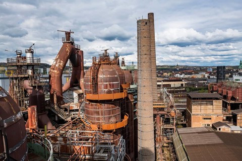 Unesco world heritage site Voelklingen Ironworks