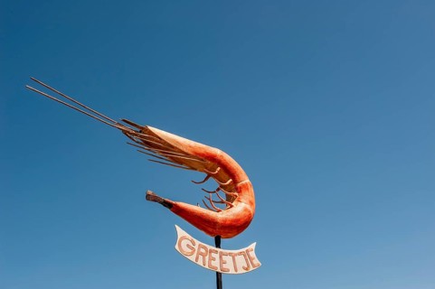 North Sea shrimp Greetje at the harbour of Greetsiel
