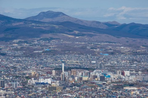 Outlook over Hakodate from Mount Hakodate