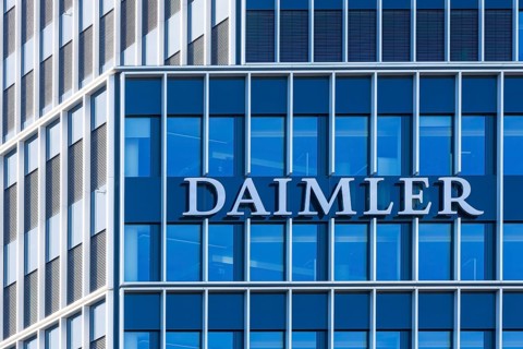 Lettering on facade