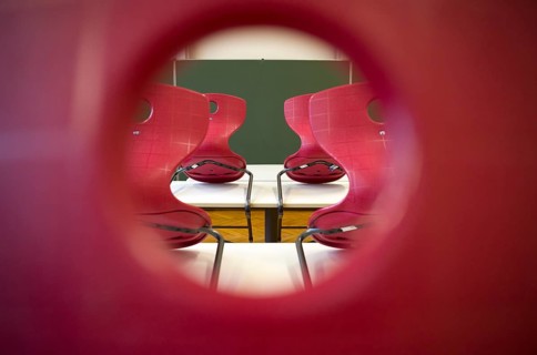 Empty classroom