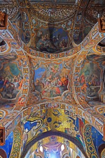 Magnificent ceiling paintings of the Chiesa di Santa Maria dell'Ammiraglio