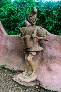 Voodoo scultpures in the Unesco site Osun-Osogbo Sacred Grove