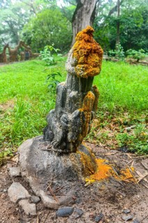 Voodoo scultpures in the Unesco site Osun-Osogbo Sacred Grove