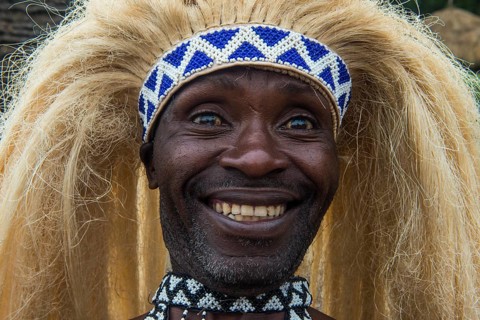 Friendly man at a Ceremony of former poachers