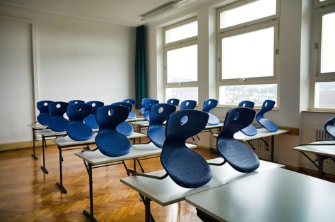 Empty classroom