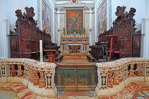 Altrar room of the Chiesa San Martino
