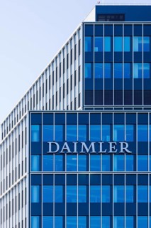 Lettering on facade