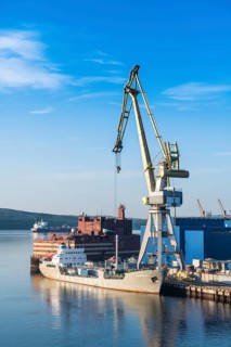 Rusatom port in Murmansk
