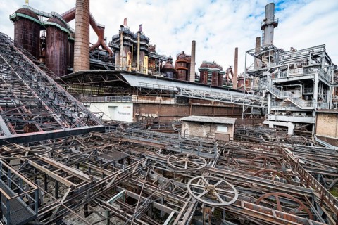 Unesco world heritage site Voelklingen Ironworks