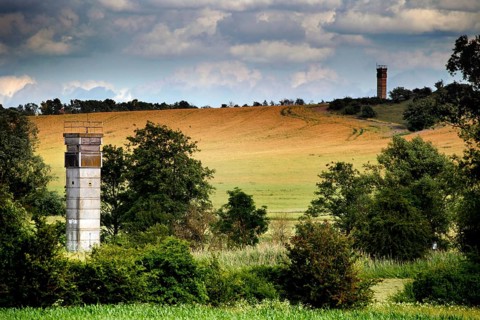 Observation towers of the GDR border troops