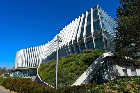 Modern office building
