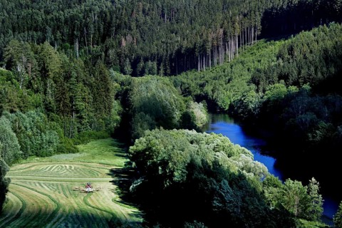 Saale valley