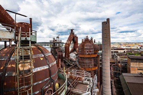 Unesco world heritage site Voelklingen Ironworks