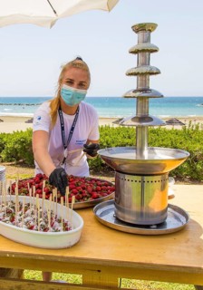 Dessert station