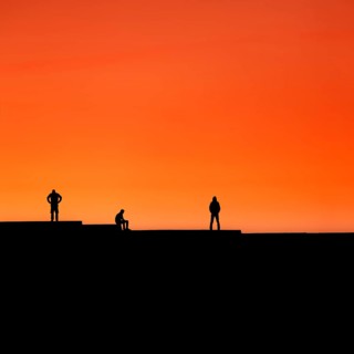Three men